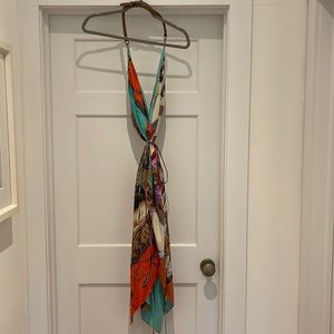 NWT Ralph Lauren Blue Label Scarf Dress - Size 6